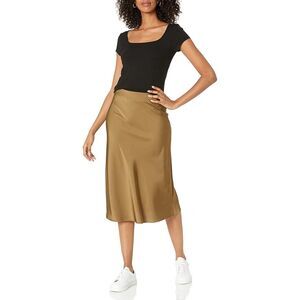 The Drop Women's Maya Silky Slip Skirts Style XS NWT